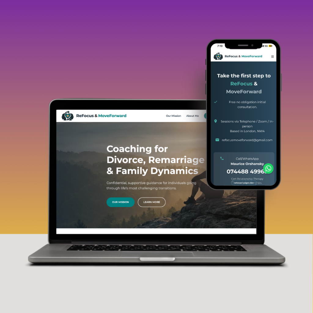 ReFocus & MoveForward Homepage